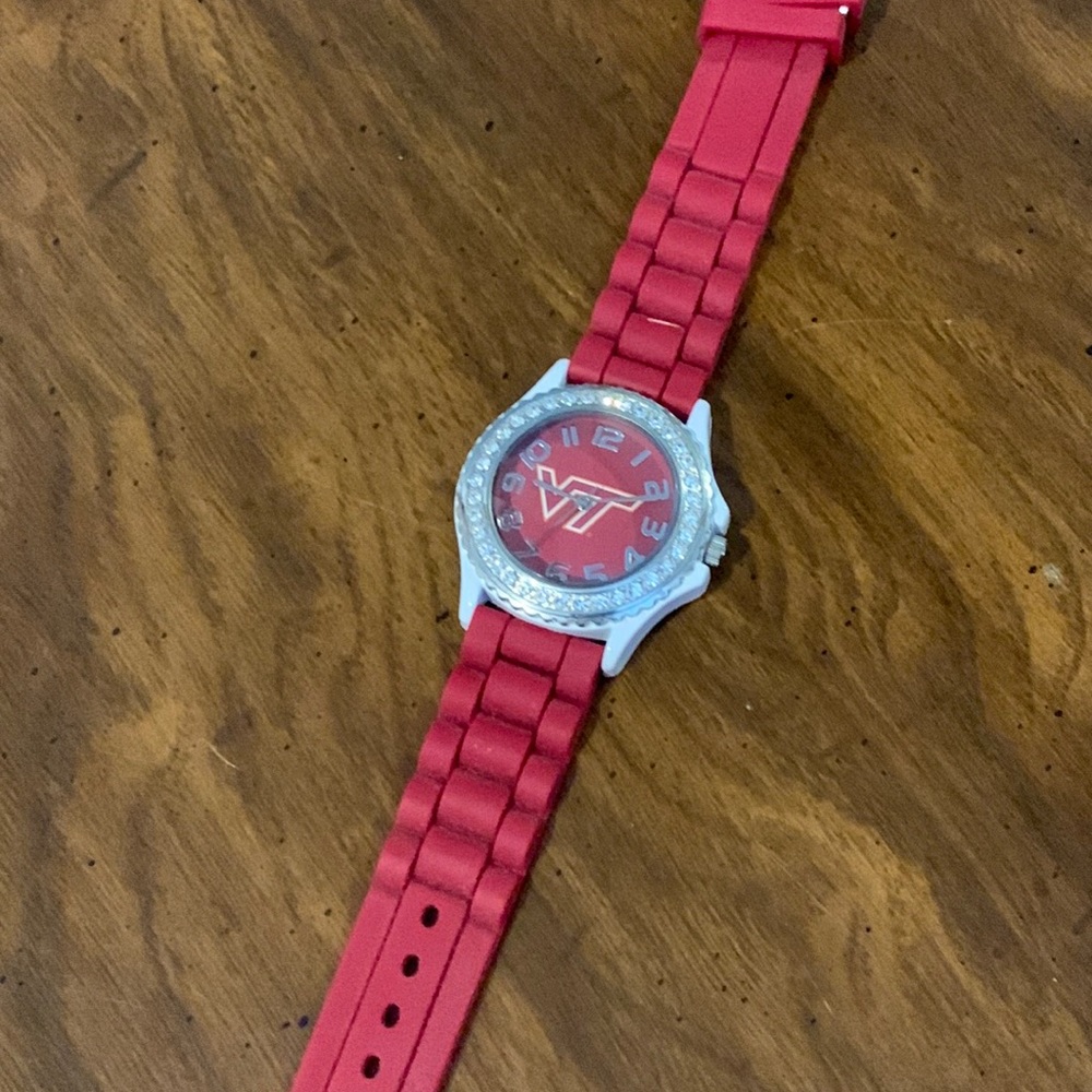 Silicone Maroon Band Virginia Tech Watch